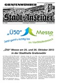 Grafenw&ouml;hrer Stadt-Anzeiger Oktober 2013