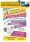 Grafenw&ouml;hrer Stadt-Anzeiger Juli 2019