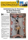 Grafenw&ouml;hrer Stadt-Anzeiger Januar 2020
