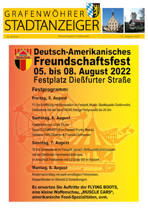 Grafenw&ouml;hrer Stadt-Anzeiger August 2022